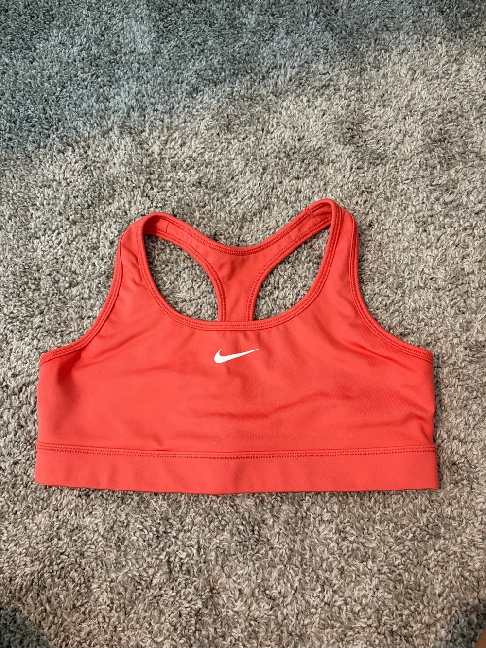 Nike Girls Coral Racerback Sports Bra